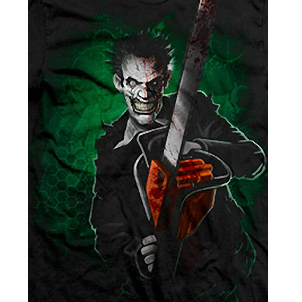 Men's Black T-Shirt Chainsaw Maniac - Another Way of Life