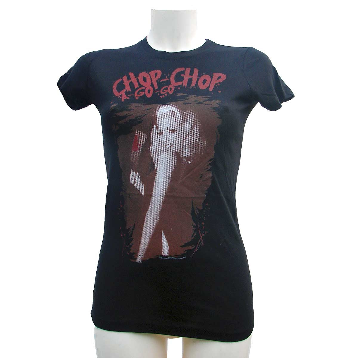 Sourpuss Chop Chop Womens Black T-ShirtAnother Way of Life