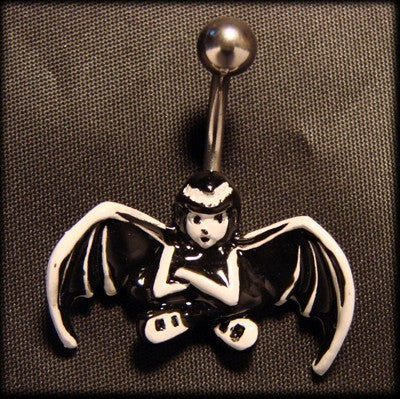 Piercing belly Emily The Strange surgical steelAnother Way of Life