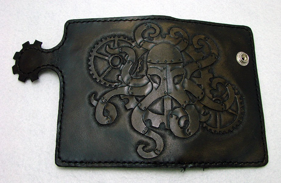 Steampunk octopus walletAnother Way of Life
