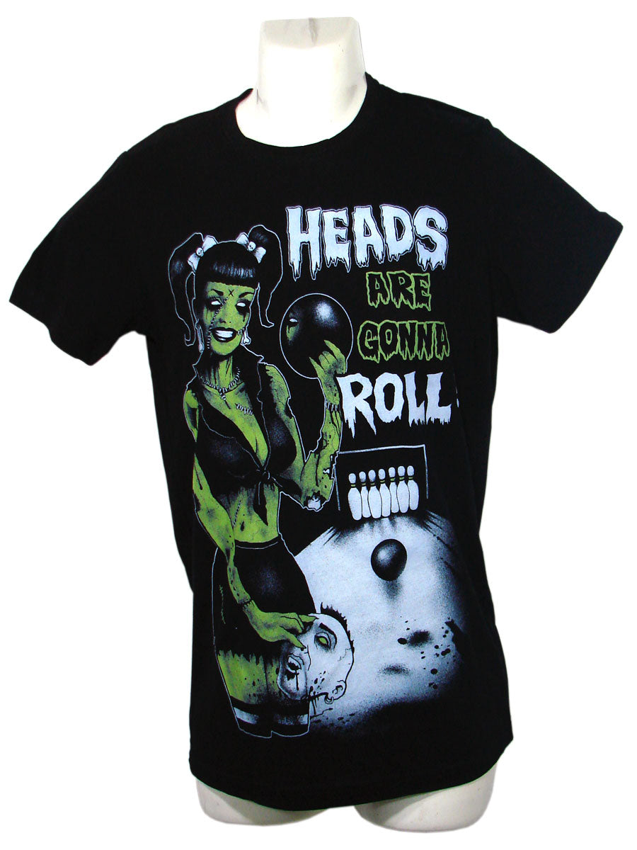 Men's Black T-Shirt Heads Are Gonna Roll | Another Way of Life