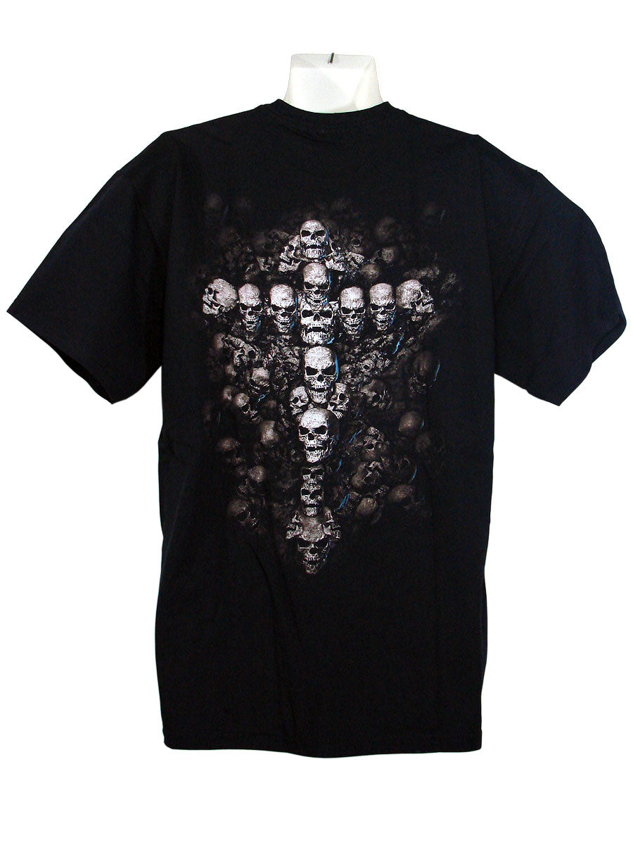 Men's Black T-Shirt Gates of Destiny Back