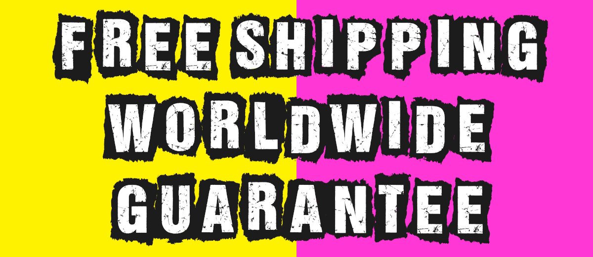 Free Shipping Worldwide Guarantee another way of life