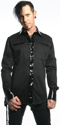 Black long sleeve man shirt by Lip ServiceAnother Way of Life