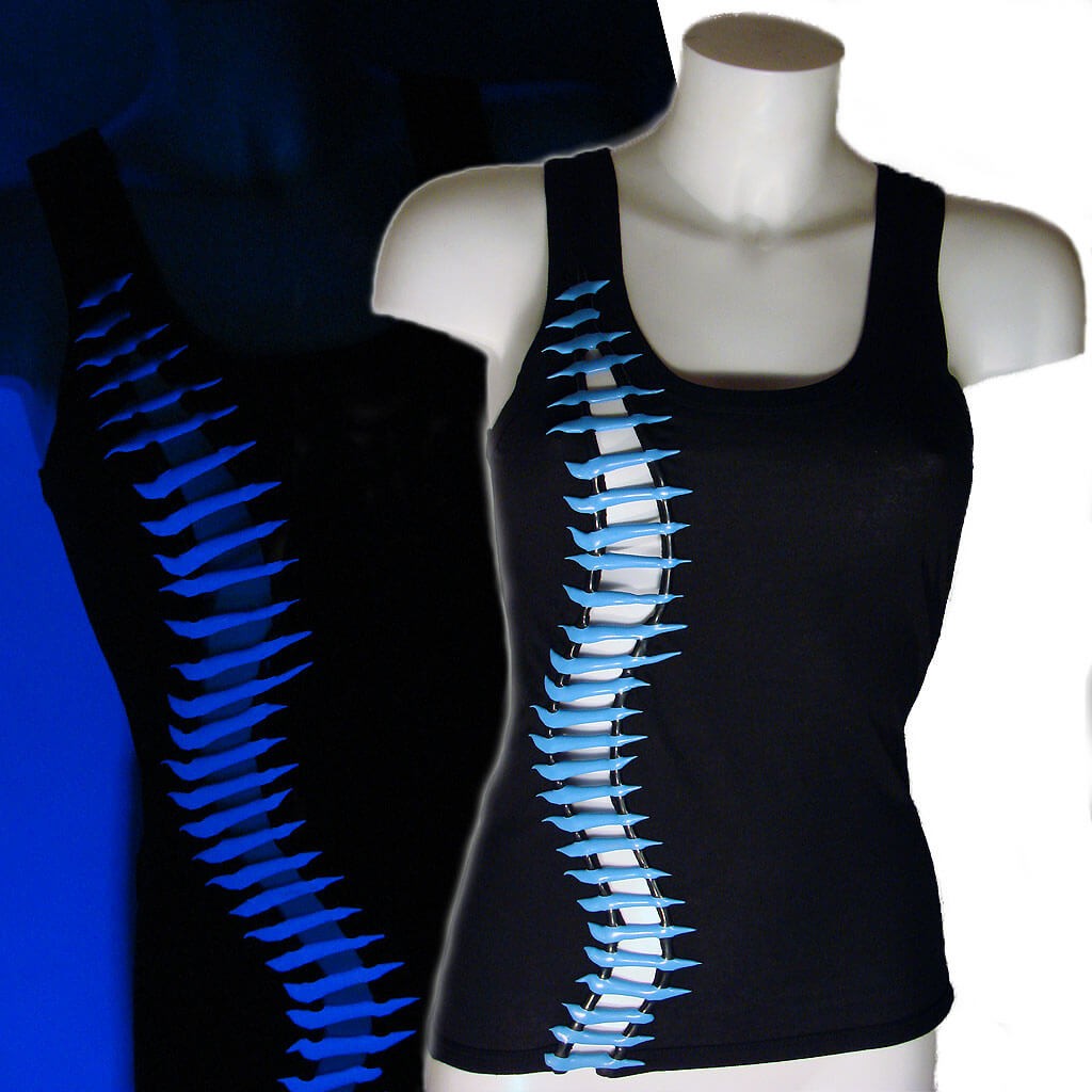 Woman's T-shirt Tank Top Blue Another Way of Life