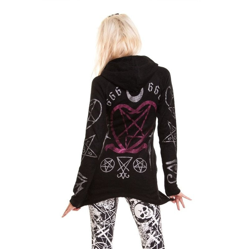 Women's Jacket kaamos hood Black by HeartlessAnother Way of Life