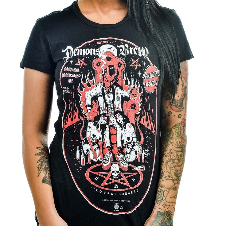 Women's T-Shirt Brew Demon Another Way of Life