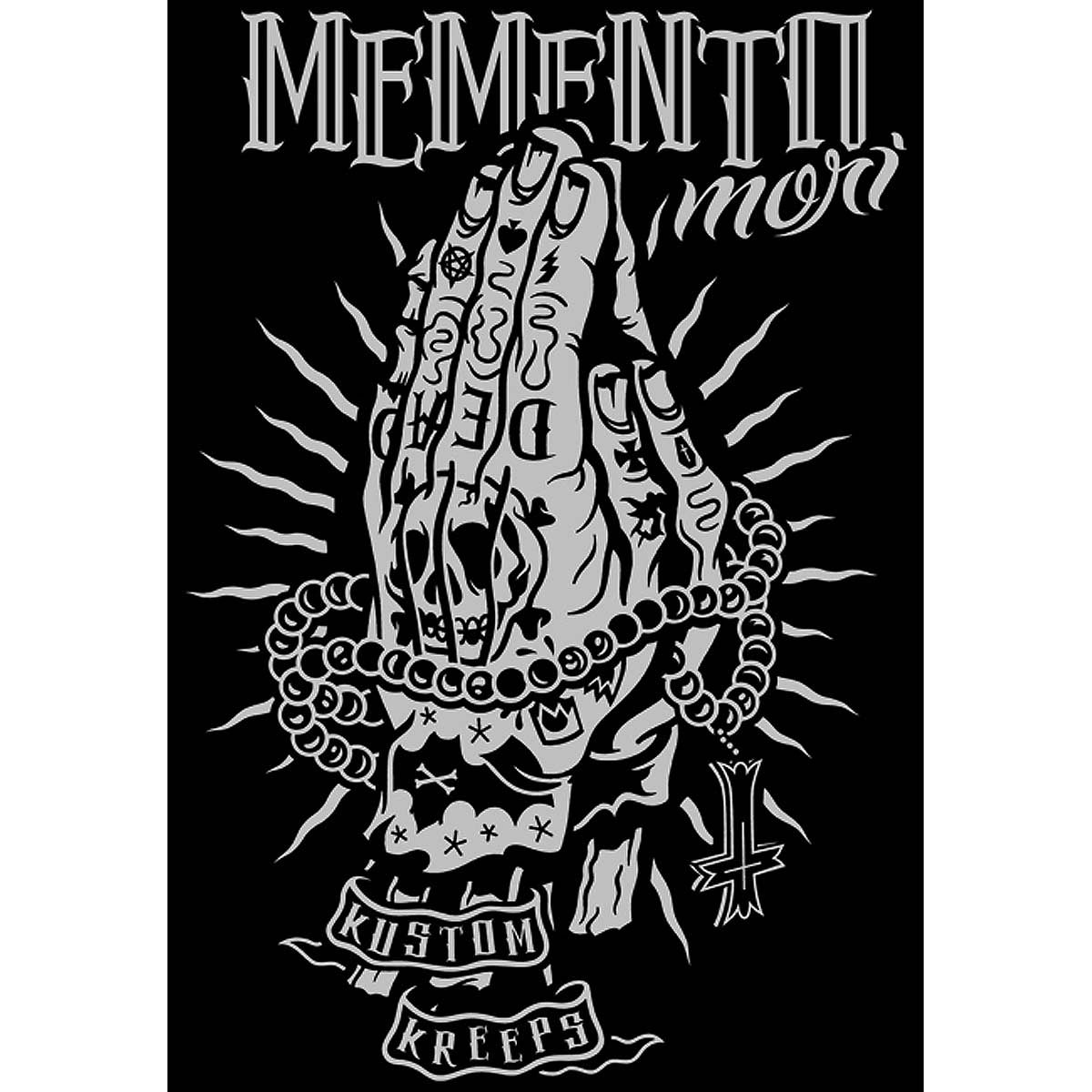 Kustom Kreeps Memento Mori Black Men's T-ShirtAnother Way of Life