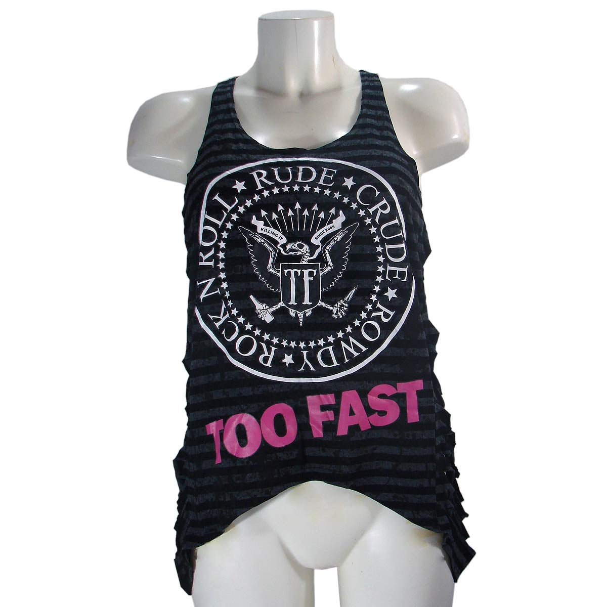 Too Fast Tank Top Women's T-Shirt Wounded Too Fast SealAnother Way of Life