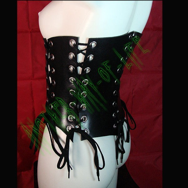 Leather corset under bust blackAnother Way of Life