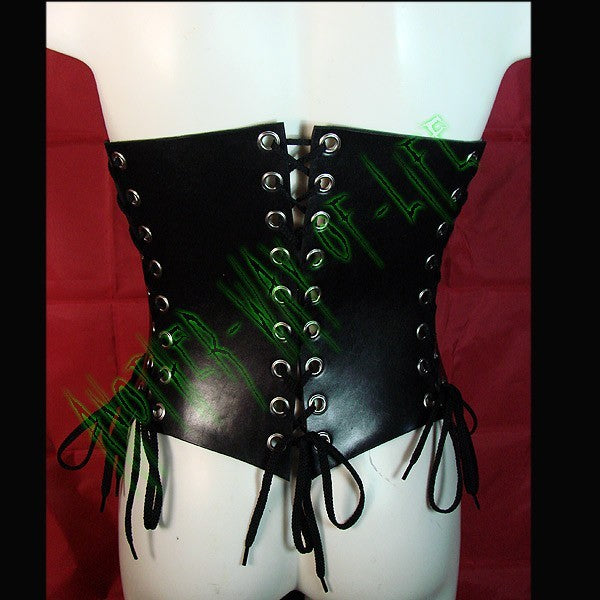 Leather corset under bust blackAnother Way of Life