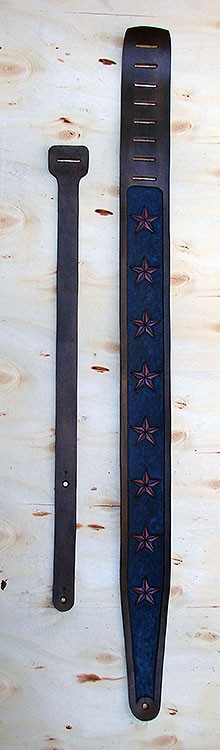 Guitar and bass strap with stars - Another Way of Life