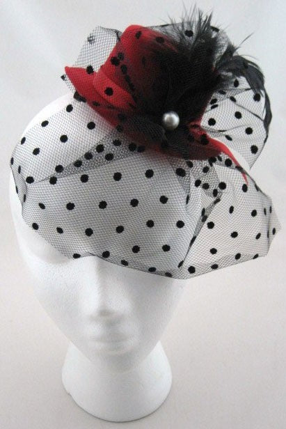 Mini Hat Fascinator wirth Pearl DetailAnother Way of Life
