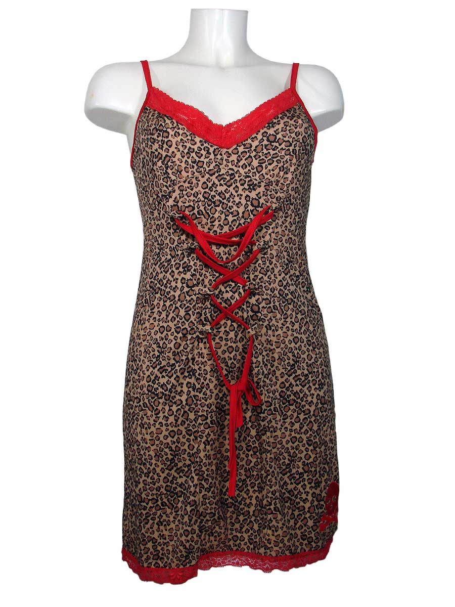 Leopard Molotov Dress by Surpuss 