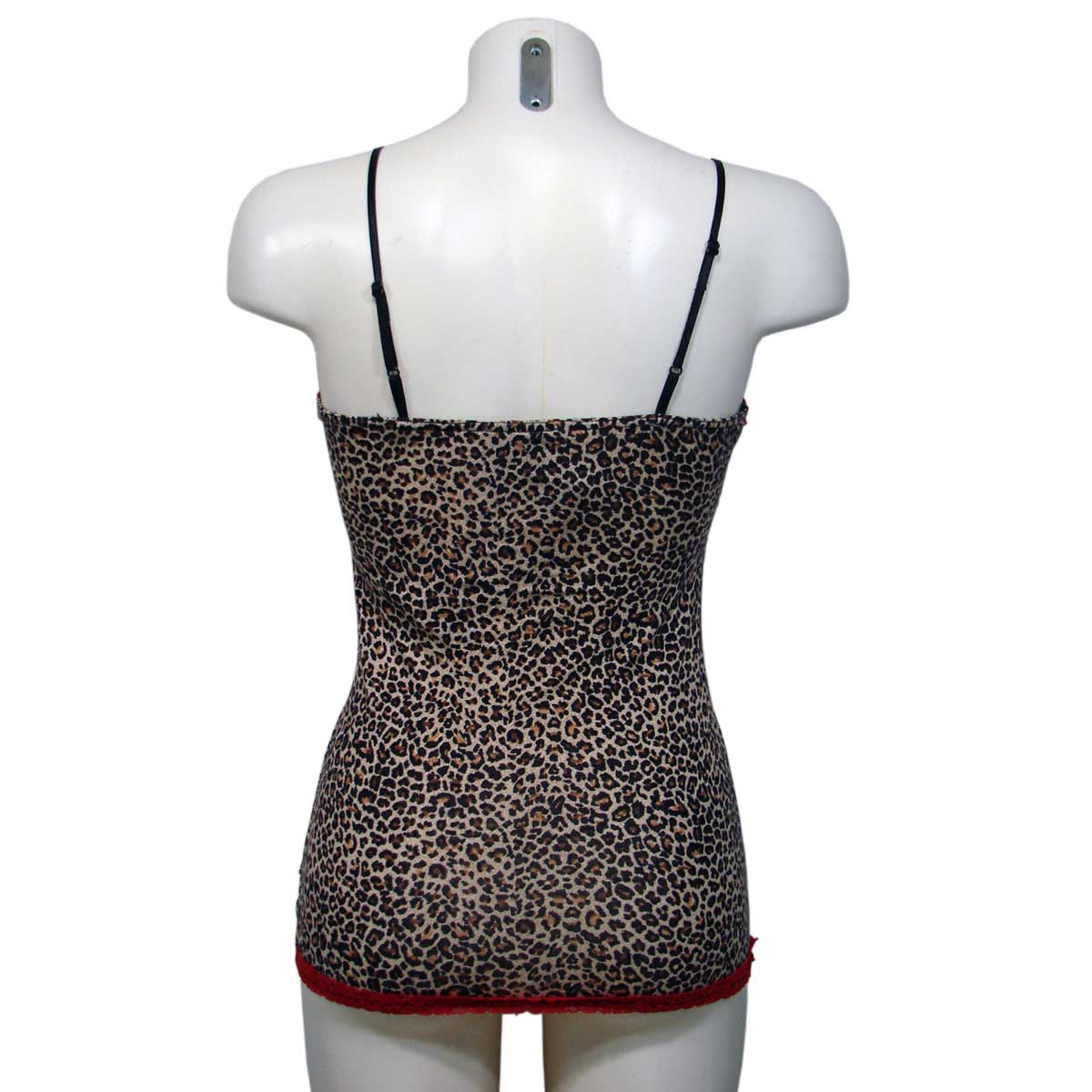 Woman's Leopard Spaghetti Strap Top By Queen of Darkness