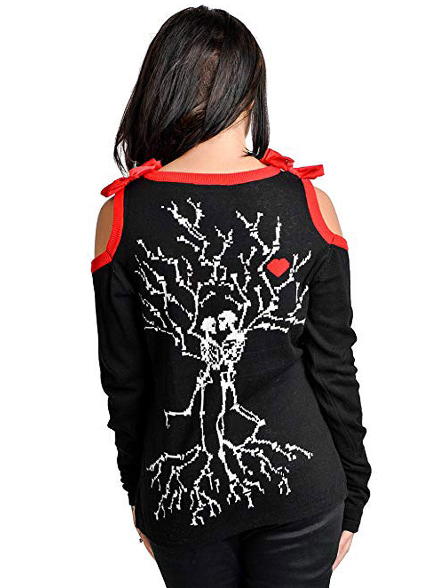 Skeleton Tree Lovers Cardigan by Too FastAnother Way of Life