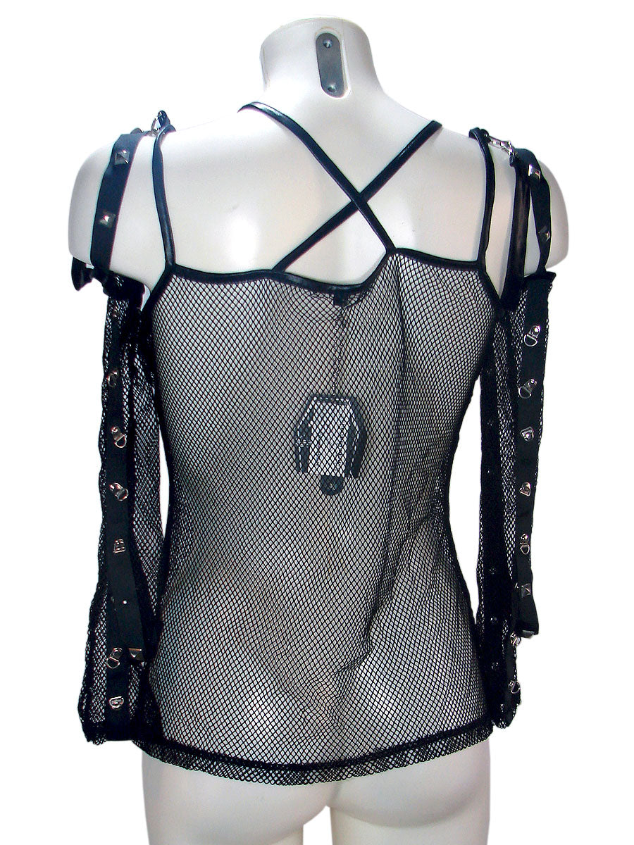 Fishnet Top By Living Dead Souls - Another Way of Life