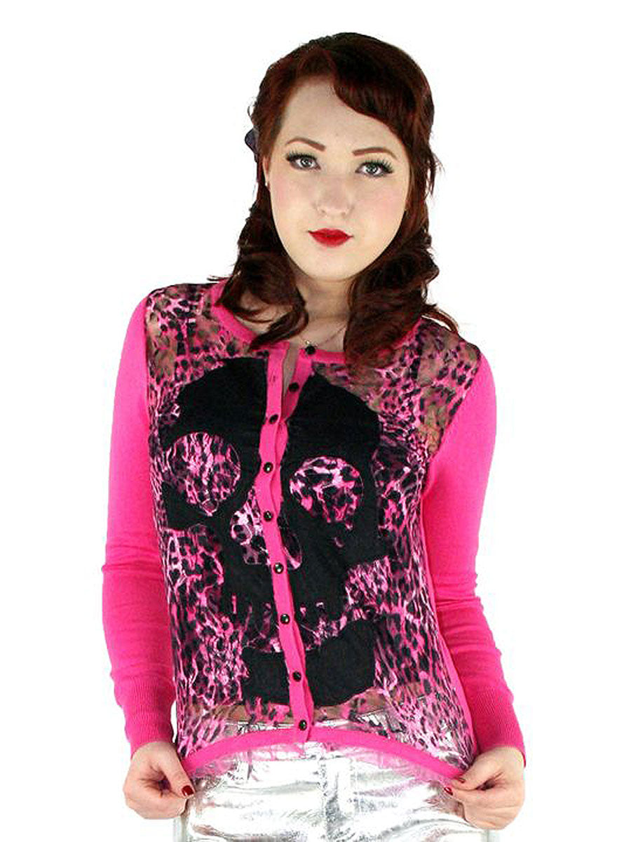 Skull Lace Cardigan by Too FastAnother Way of Life